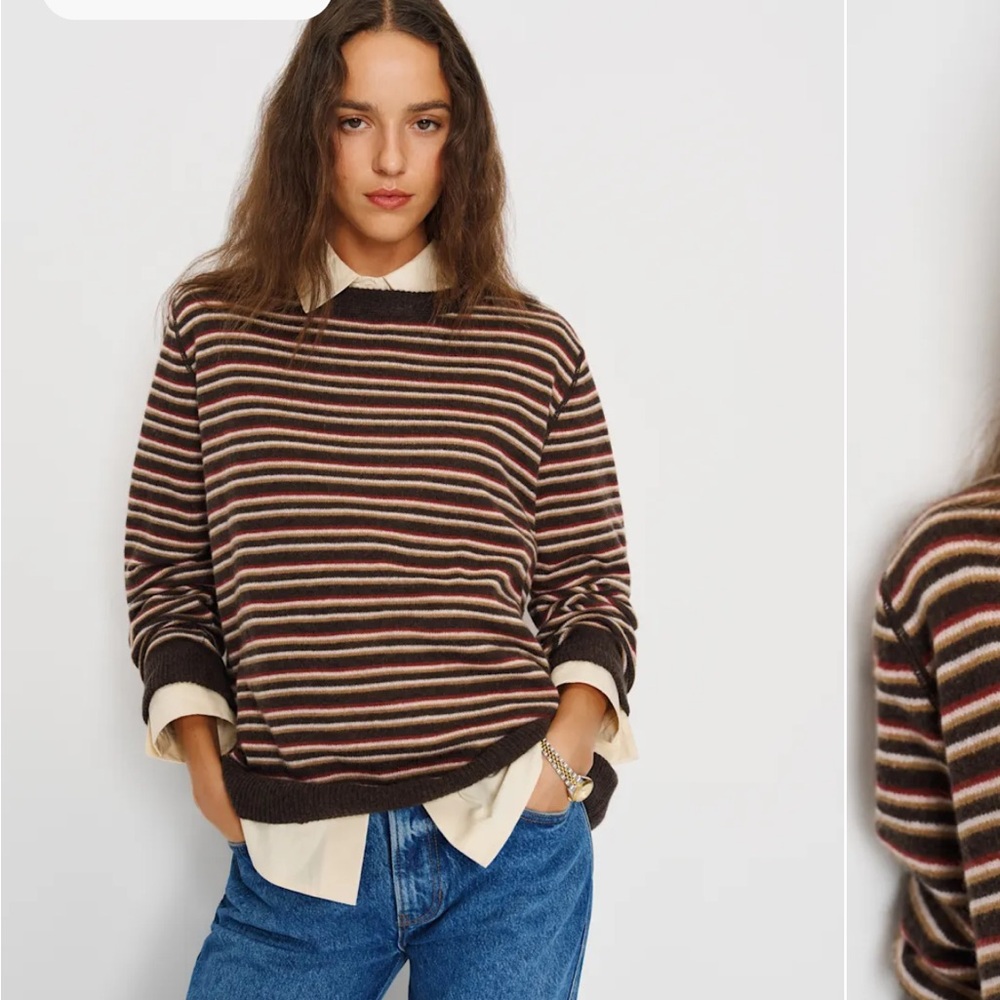 Reformation Boyfriend Cashmere Sweater
